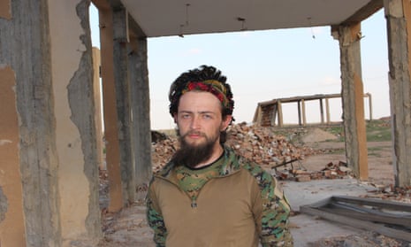 Jac Holmes, 24, left his IT job in Bournemouth to join the Kurdish People’s Protection Units in Syria in 2015.