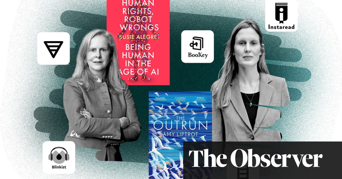 ‘We may lose ability to think critically at all’: the book-summary apps accused of damaging authors’ sales
