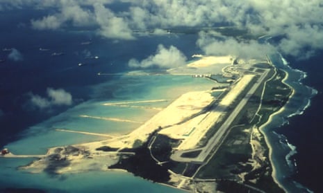 Diego Garcia in the Chagos Islands