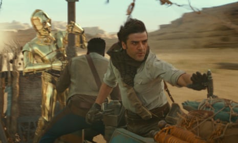 Oscar Isaac’s Poe Dameron (right) returns to the Resistance in Episode IX