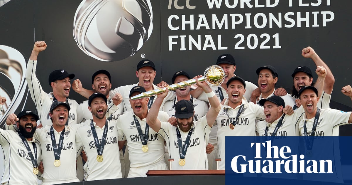 ‘A golden age of cricket in New Zealand’: new world Test champions lauded after win