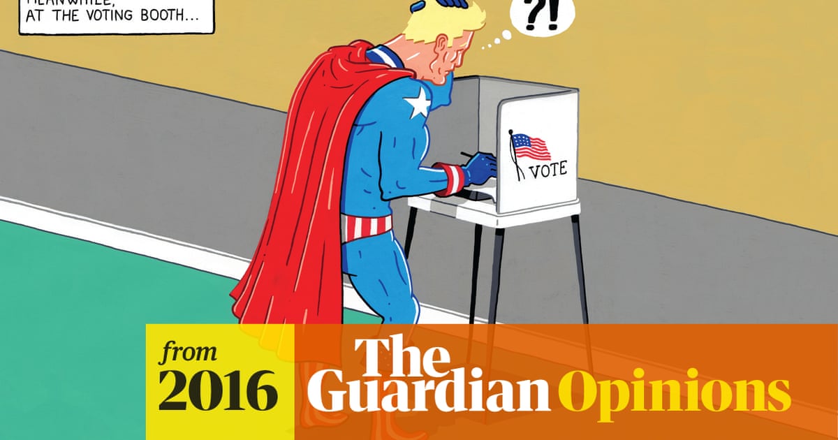 America’s need for superheroes has led to the rise of Donald Trump