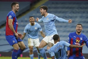 Manchester city v crystal palace: premier lig - canlı! 2 stones kutluyor.
