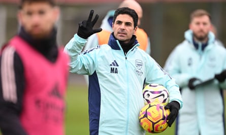 Mikel Arteta is dealing with a long defensive injury list.