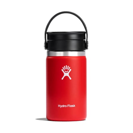 Red Hydro Flask with Flex Sip Lid