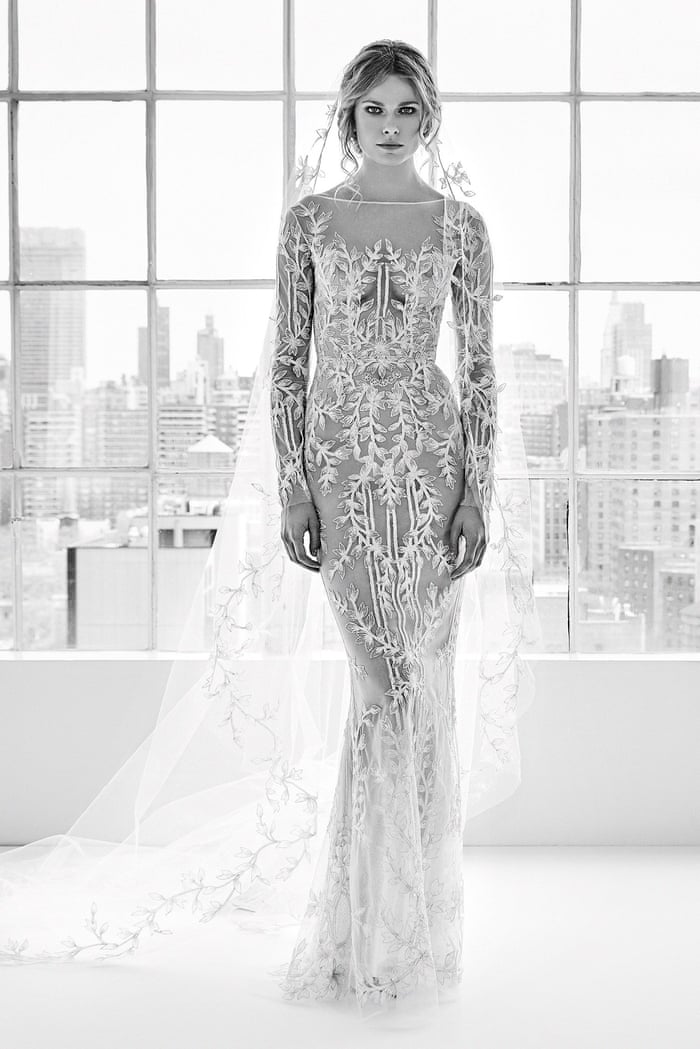 From 'secretly bare' to 'comedy nude': a guide to the naked wedding dress trend | Wedding dresses | The Guardian From 'secretly bare' to 'comedy nude': a guide to the naked wedding dress trend | Wedding dresses | The Guardian