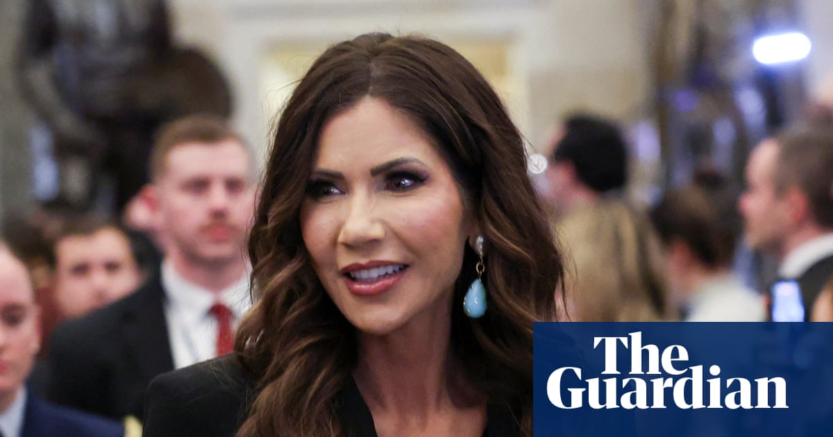 Kristi Noem blames Democrats for shutdown holding up $625m in World Cup funding