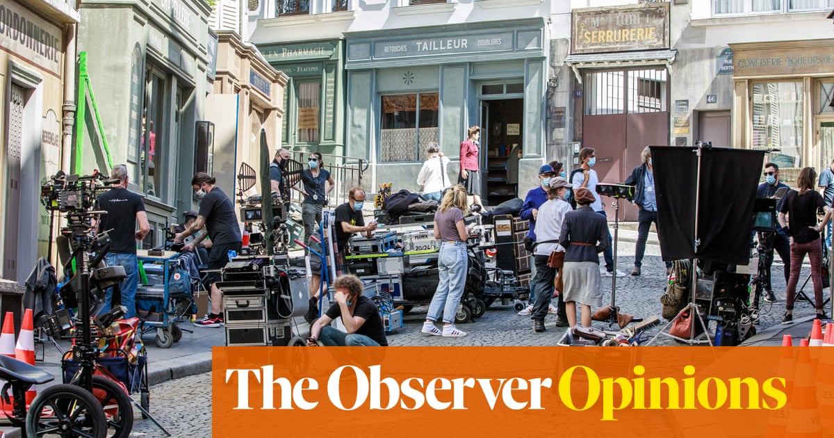 Behind the scenes, film and TV workers want less drama