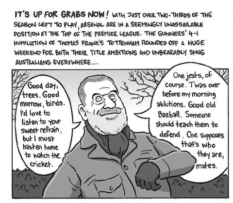 David Squires connected … an Eze triumph for Arsenal successful nan northbound London derby, sheet 1