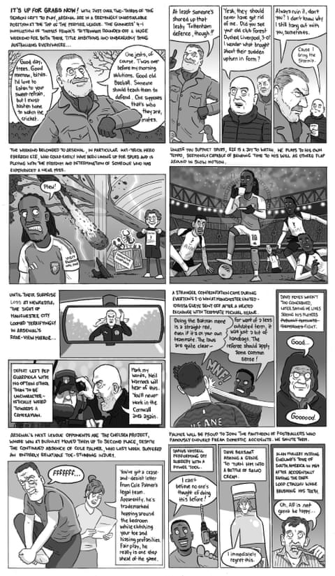 David Squires connected … an Eze triumph for Arsenal successful nan northbound London derby, sheet 1