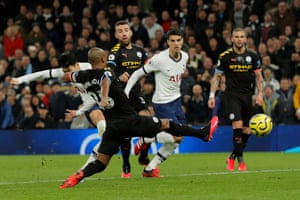 Tottenham 2 0 Manchester City Premier League As It Happened Football The Guardian