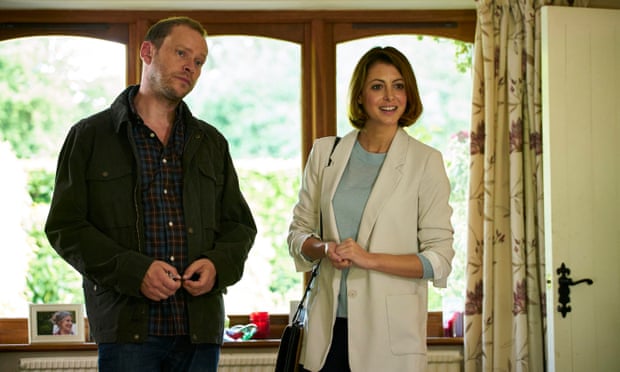 Robert Webb as Andrew and Julie Dray as Juliet in Back