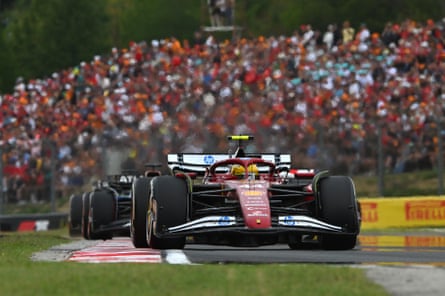 Lewis Hamilton races connected nan track