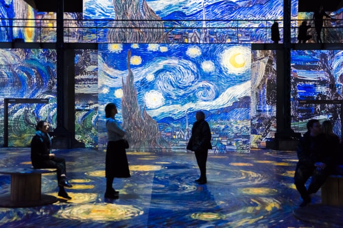Immersive Van Gogh Show Opens In Paris In Pictures Travel The Guardian Immersive Van Gogh Show Opens In Paris In Pictures Travel The Guardian