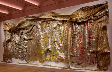 El Anatsui’s Skylines, 2008.