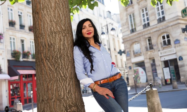 Syrian poet Maram al-Masri in Paris. ‘The world of my heart has become vast. It started with the revolution.’