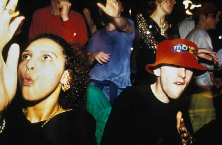 A rave in Coventry in 1991.