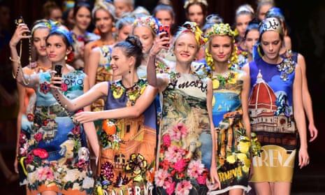 Dolce & Gabbana shares the amore in Milan with jolly 50s Italy collection, Milan fashion week Spring/Summer 2016