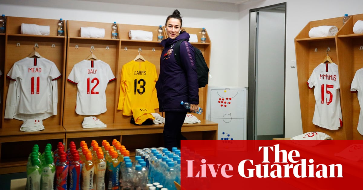 Czech Republic v England: womens international football friendly – live!