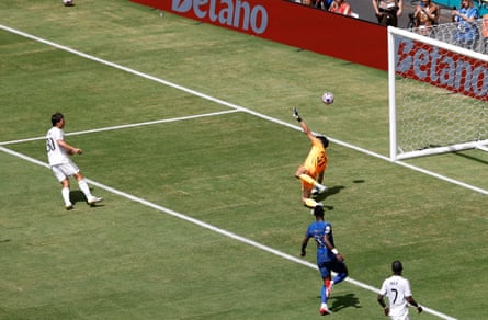 Gonzalo García put Real Madrid in front in the 34th minute after a rapid counterattack.