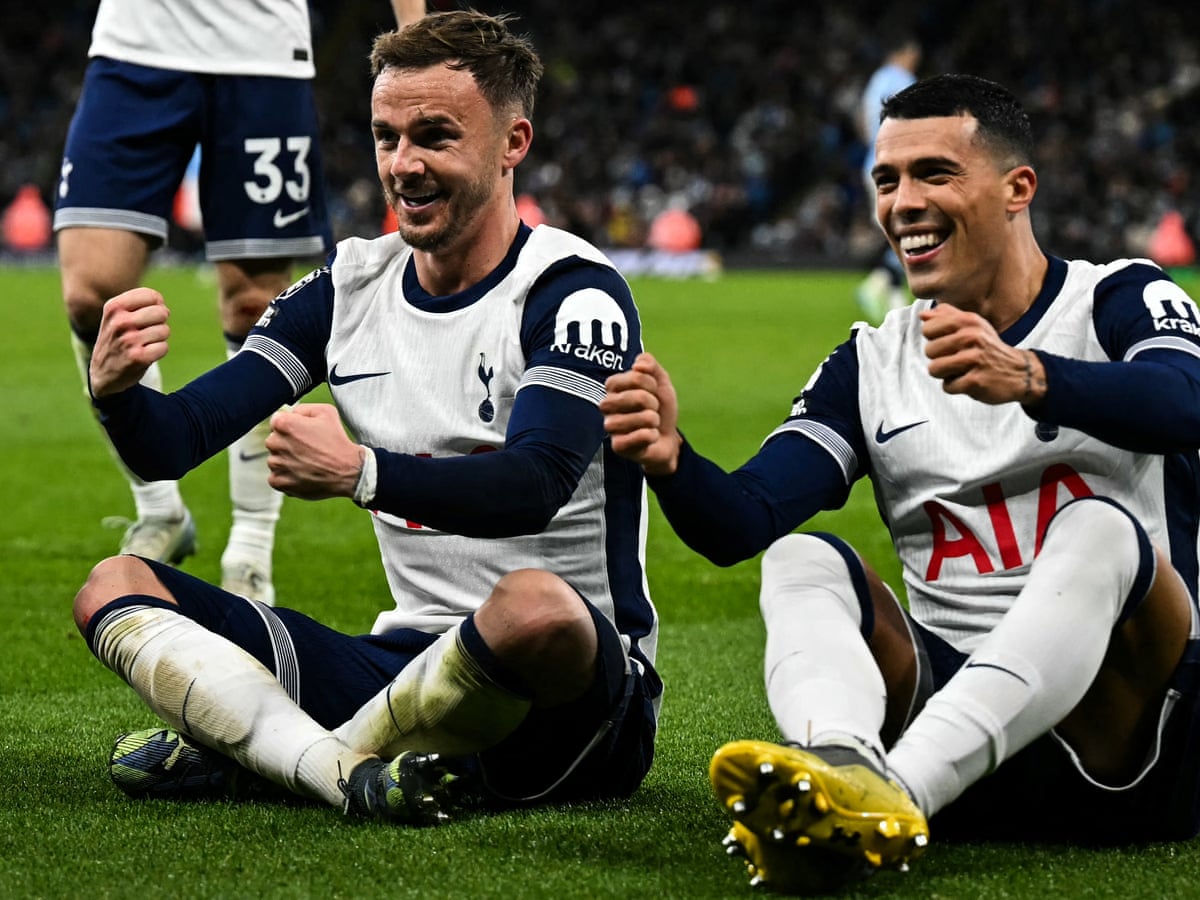 Manchester City 0-4 Tottenham: Premier League – as it happened | Premier League | The Guardian