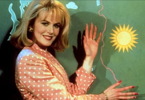 Presenting the weather in To Die For.