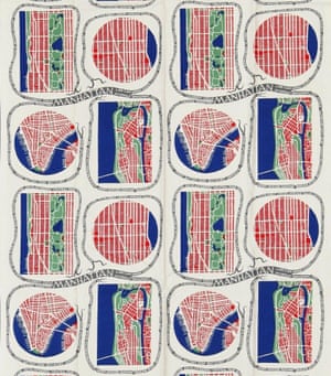 Josef Frank, Manhattan, 1943-45Most of Josef Frank’s patterns are inspired by nature, but this lyrical take on Manhattan’s grid is one of the exceptions