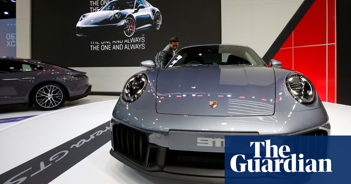 Porsche reports steep fall in orders from Europe and China
