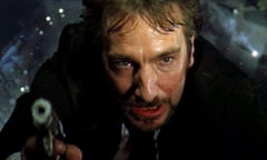 Iconic villain … as Hans Gruber in Die Hard. 