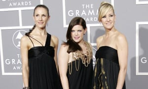 The Dixie
      Chicks at the Grammys in 2007; while they won an award, their core
      audience had turned against them.