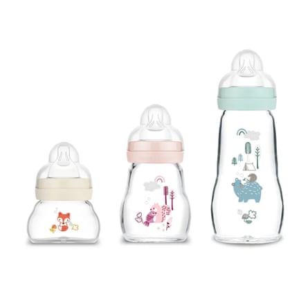 MAM Feel Good glass baby bottle