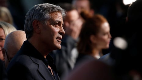 George Clooney calls out 'the other people' involved in Weinstein scandal – video 
