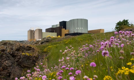 Wylfa nuclear power station.