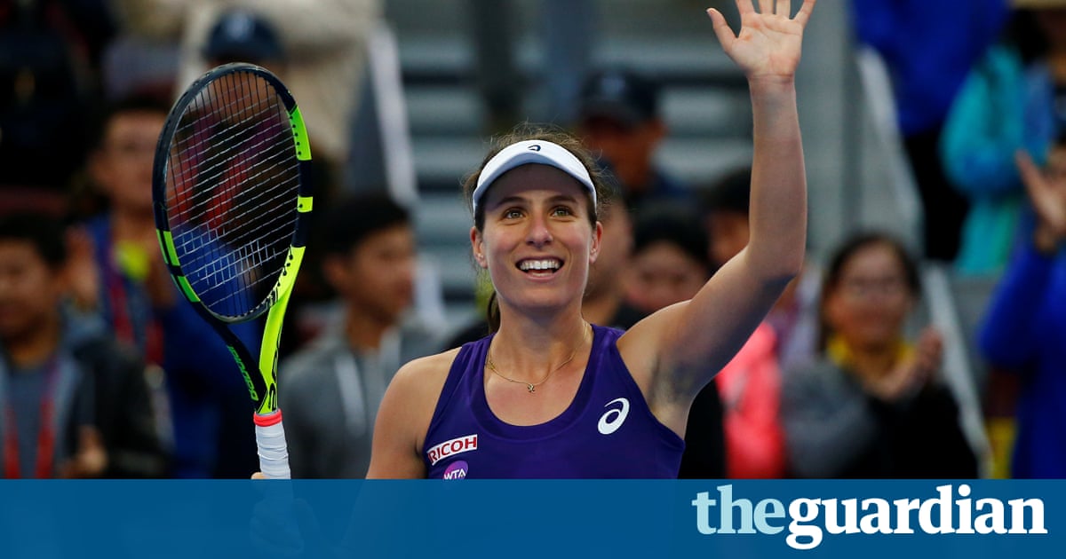 Johanna Konta into top 10 after China Open semi-final win over Madison Keys