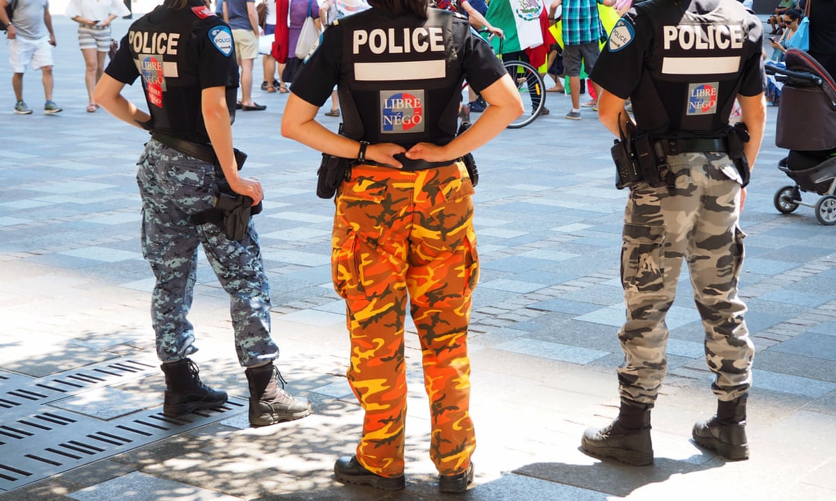 A Crime Against Fashion Why Montreal Police Donned Colourful