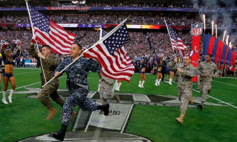 Empty displays of sports patriotism allow Americans to forget the troops  (Commentary) 