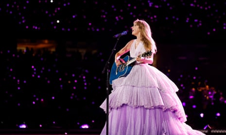 Taylor Swift performs at SoFi Stadium on 3 August 2023