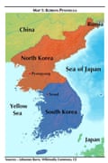 The Korean peninsula