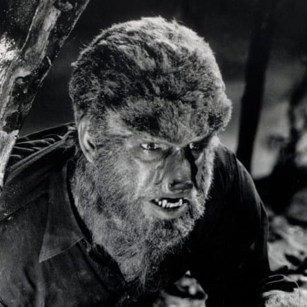 Lon Chaney Jr as The Wolf Man.