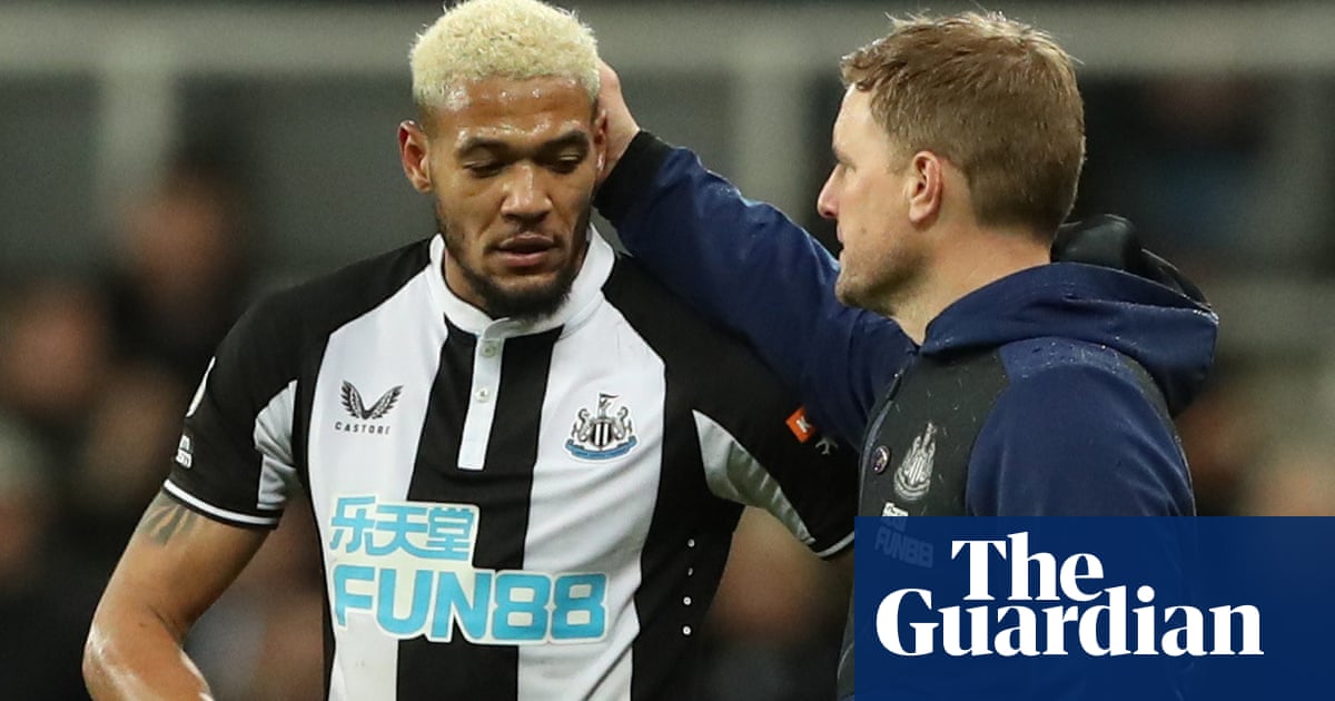 ‘I wouldn’t swap Joelinton’: Howe backs Brazilian to lead Newcastle revival