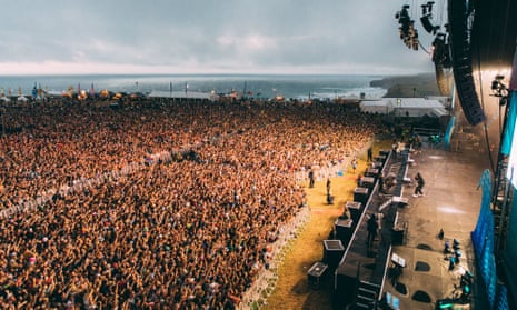 Festival-goers injured in 'terrifying' crowd surge at Boardmasters in Newquay | UK news | The Guardian