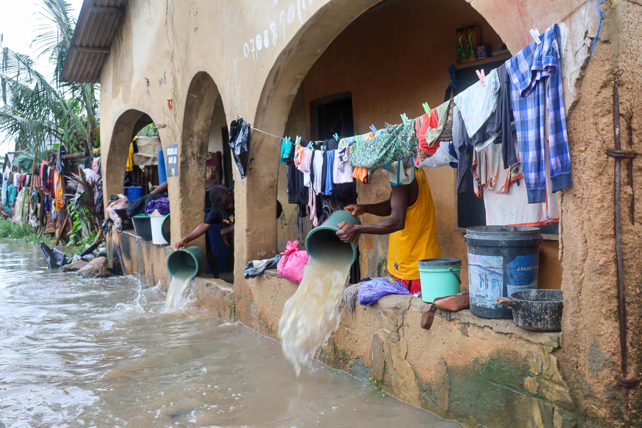 ‘Every time the rain falls, the fear comes back’: life in Lagos under the constant threat of floods