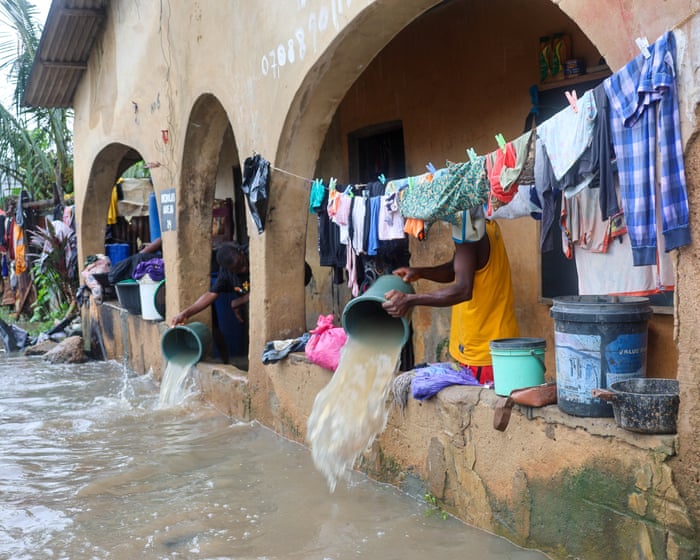 ‘Every time the rain falls, the fear comes back’: life in Lagos under the constant threat of floods