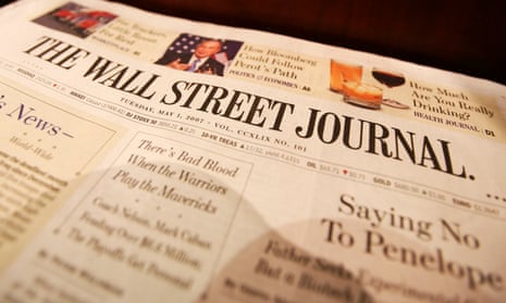 Fremskridt noget Mos Wall Street Journal stops publishing Asian and European print editions | Wall  Street Journal | The Guardian