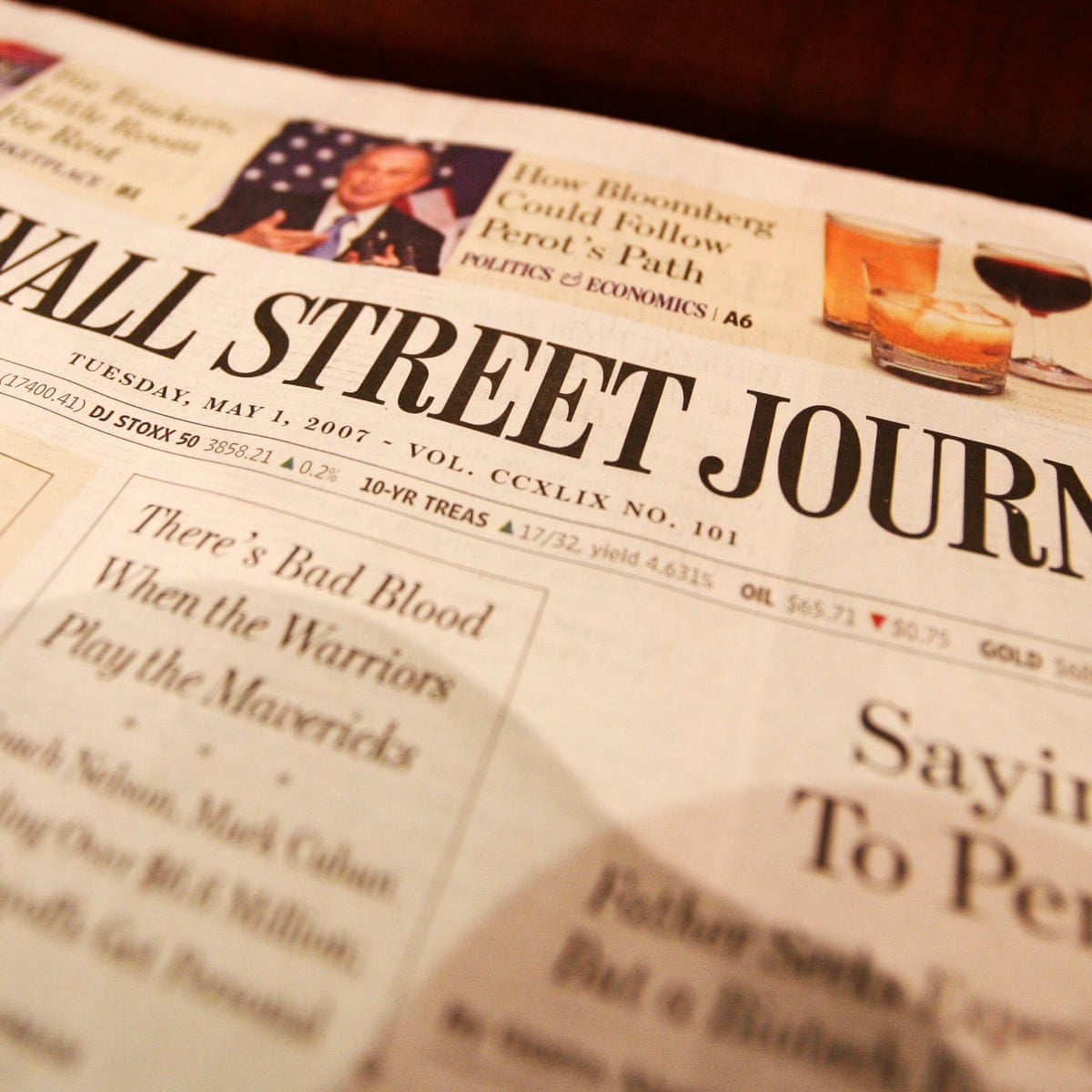 Wall Street Journal stops publishing Asian and European print editions | Wall Street Journal | The Guardian Wall street journal stops publishing asian and european print editions | wall street journal | the guardian