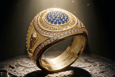 The new World Cup ring for the winners