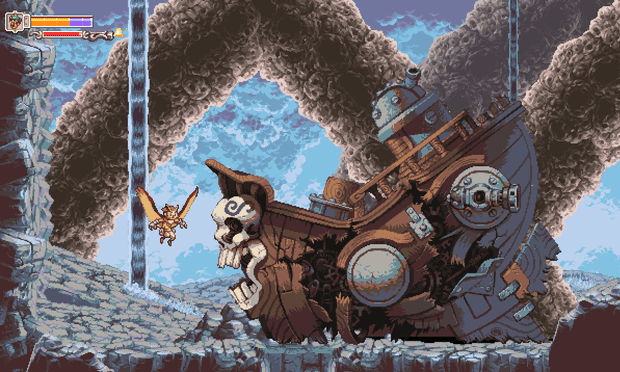 With Owlboy, the team set out to legitimise 2D art as something worthy and beautiful in itself, not just as a retro aesthetic