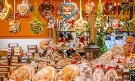 Christmas gingerbread in Strasbourg’s market.