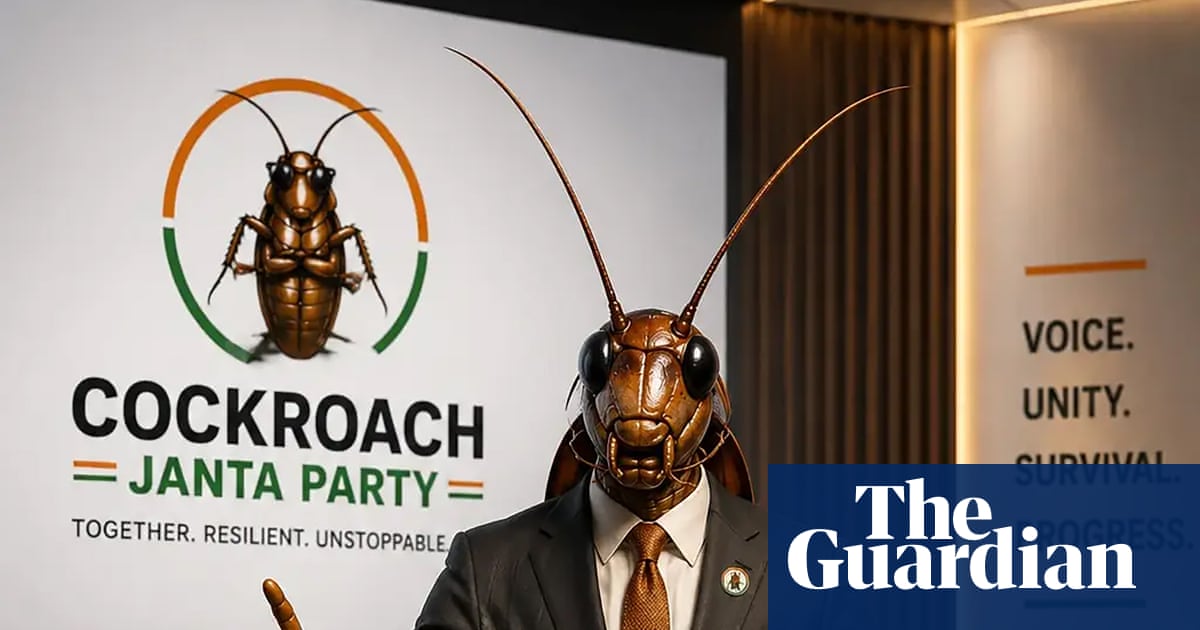 Parody Cockroach Janta political party's rise reflects youth anger in India
