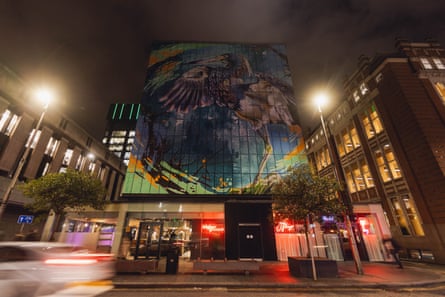 Higher Ground Exterior by night